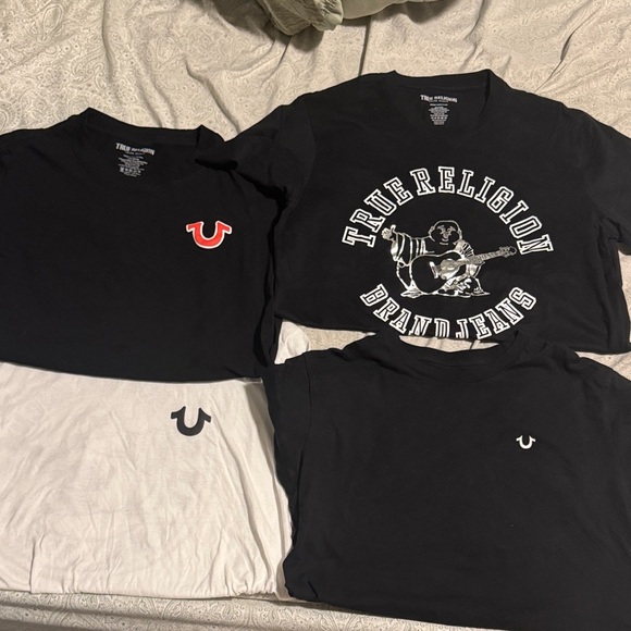 True Religion Other - True Religion Black and White T-Shirt Trio